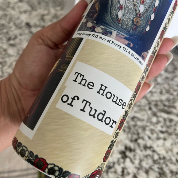 Tudor King Henry Queen Elizabeth Tumbler - Picture 3 of 4